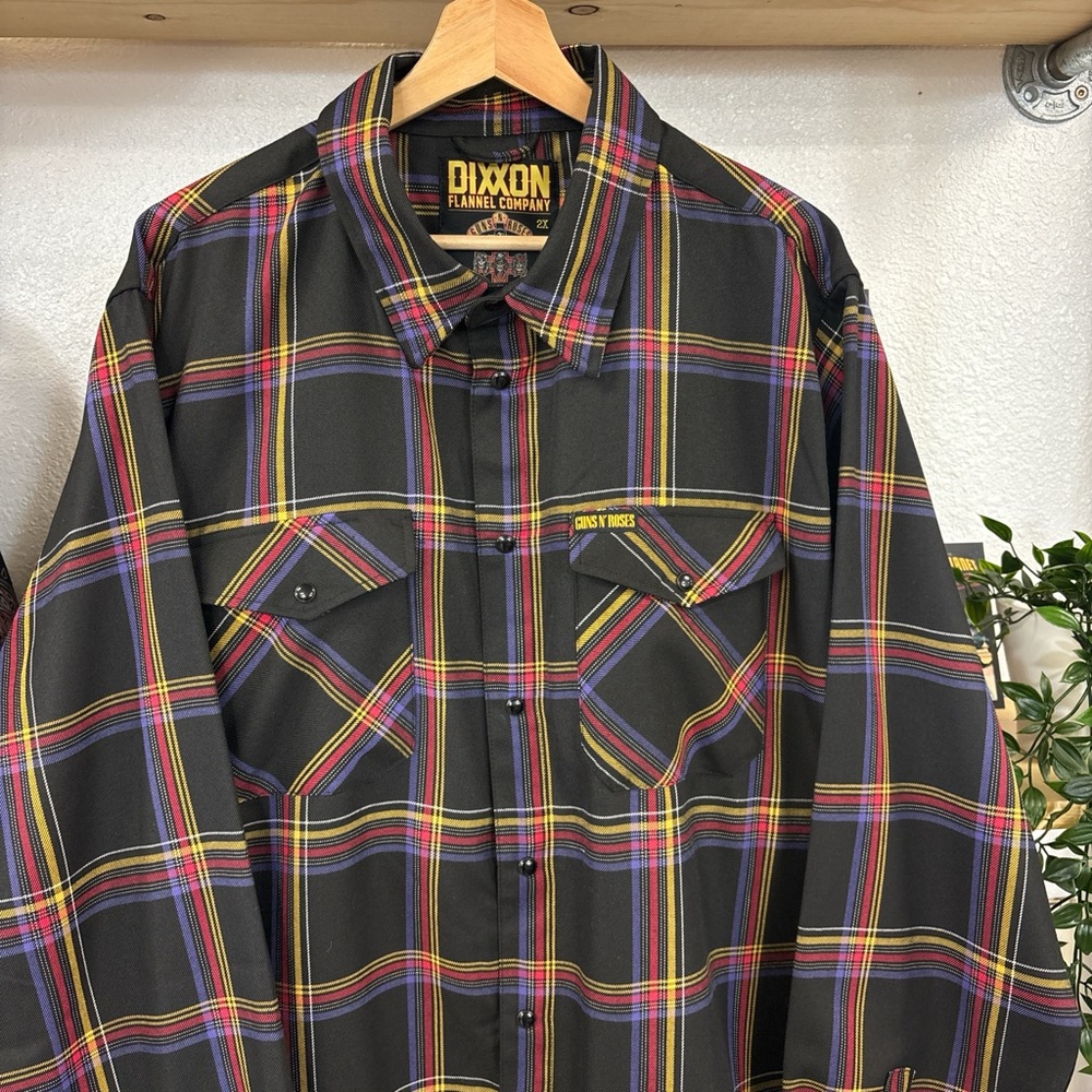 Dixxon Guns N Roses Flannel - Picture 2 of 4